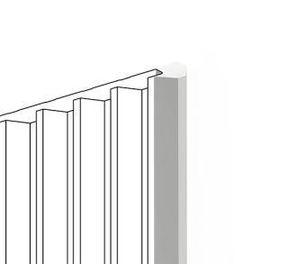 Финишний молдинг HI WOOD